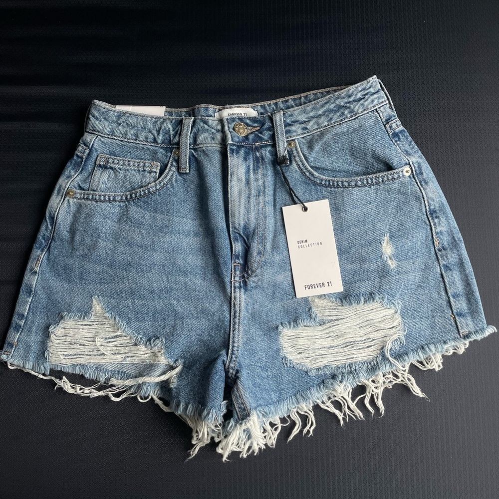 NWT denim shorts
